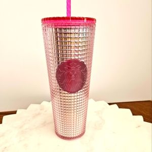 Starbucks 24oz Pink shimmer cup